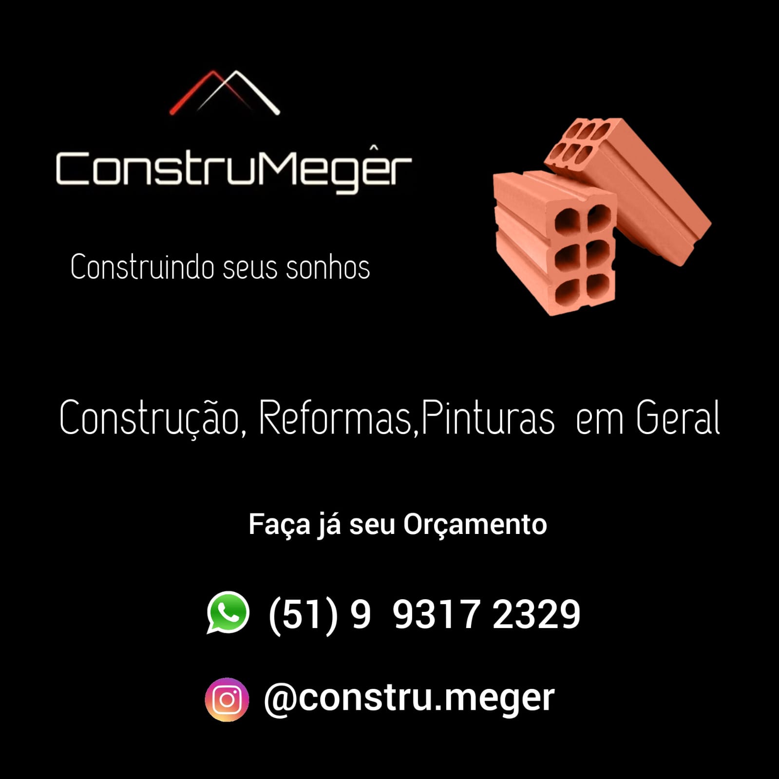 ConstruMeger -Construção,Reformas em Geral